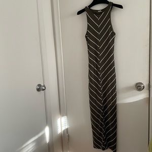 New Long Bodycon Olive Green Dress